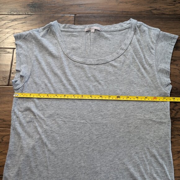 GAP scoop neck T shirt grey size XS - Picture 8 of 9